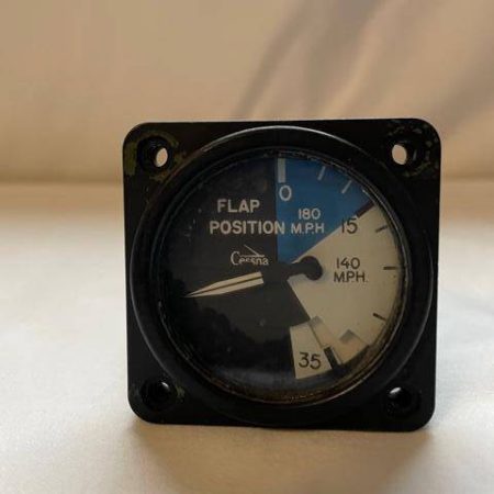 1966 Cessna 310K Flap Position Indicator.  As Removed.