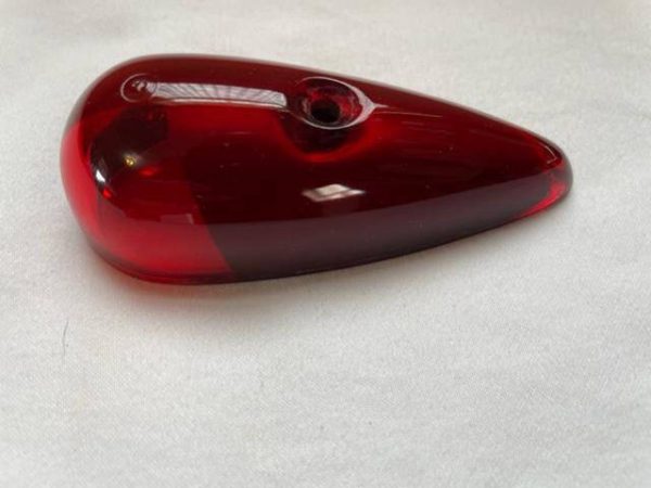 Grimes Beechcraft Baron Red, Glass Nav Lens. Used - part number from (assembly B-3307-4 Grimes) (view 1)