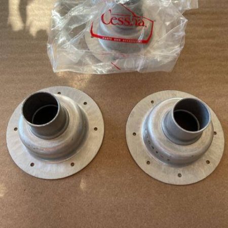 Cessna 172 Forward Fuselage Avionics Cooling Vent Adapter.  New Old Stock.