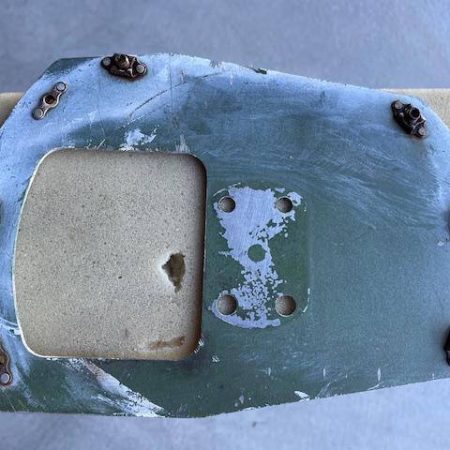 Cessna 182 LEFT Wheel Pant Mounting Plate. Used - part number 0741046-7