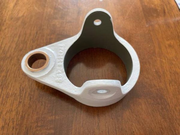 Cessna 206 Nose Gear Upper Strut; UPPER Trunion Collar. Used - part number 1243608-1 (Collar) (view 1)
