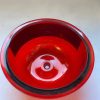 Whelen-Grimes Red Glass Nav Light Lens Dome. Used - part number 02-370360-00 (Grimes) (view 3)