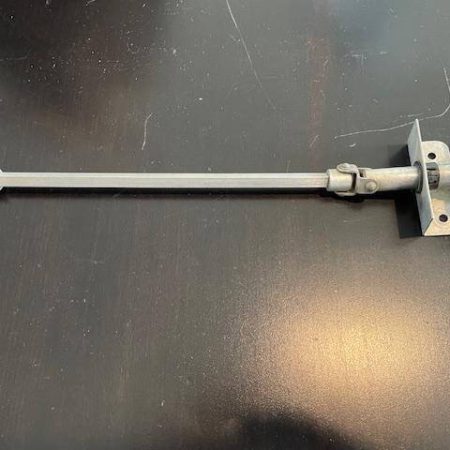 Cessna 172N Fuel Selector Valve Shaft & Bracket Assembly.  Used.