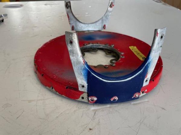 Cessna 180, 185 & 206 McCauley 2-Blade Spinner Aft Bulkhead. Used - part number 0752041-1 (180 & 185) (view 2)