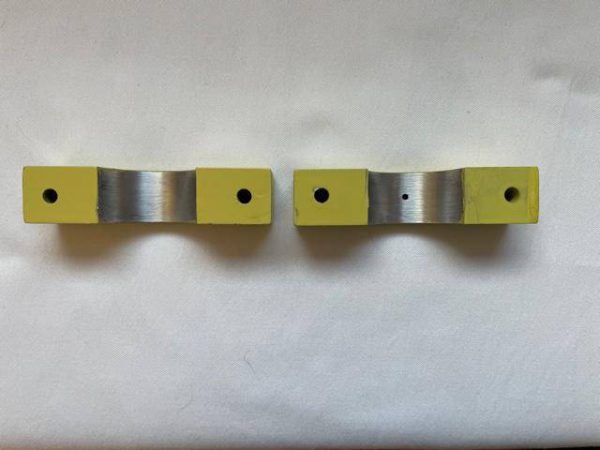 Piper PA28, PA 32, PA34 Pillow Block Flap Torque Tube Shaft Support. As Removed - part number 62745-00 (view 3)