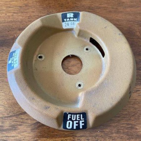 Piper PA28-161 & -181 Archer 48 Gallon Fuel Selector Cover.  Used.
