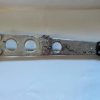 Piper PA 28 Series Stabilator Trim Jackscrew Rib & Clips. As Removed - part number 65245-00 (Rib) (view 3)