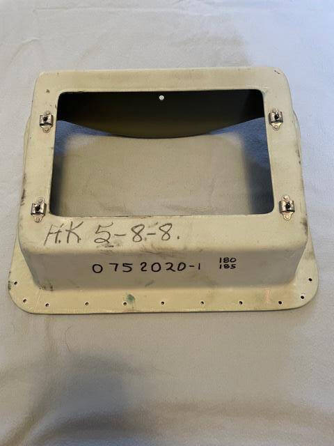 Cessna 180, 185 Air Filter Mount Assembly. Used Excellent Condition - part number 0752020-1 (view 3)