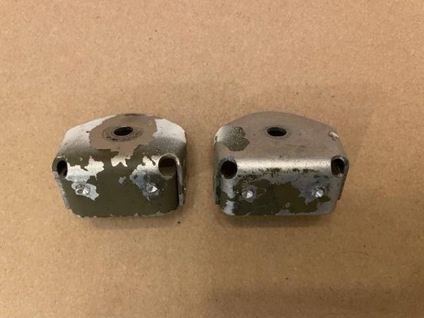 Cessna 180, 185 Rudder; UPPER Hinge, UPPER Bracket. As Removed - part number 0731100-5 (view 3)