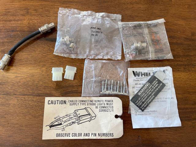 Whelen HD60 Installation Package. New Old Stock - part number HD60