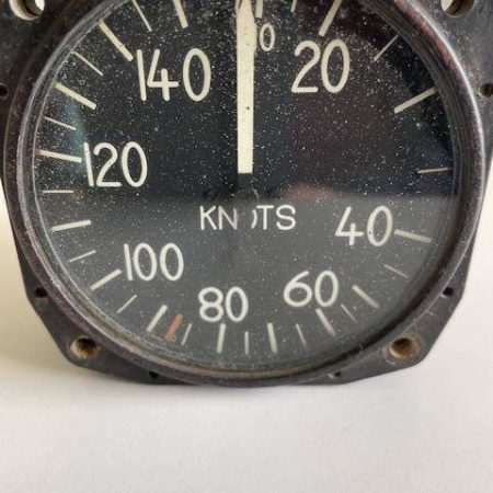 Aerosonic Corporation Airspeed Indicator.  Used.