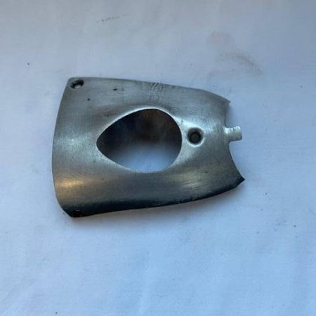 Cessna 182, 185, 206 RIGHT Hand Wing Tip Nav Light Shield/Retainer With Strobe Cutout. Used - part number 0723201-4