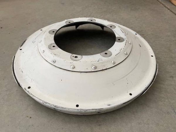 Cessna 206 & 210 3-Blade Spinner Aft Bulkhead. Used - part number 1250414-6 (view 2)