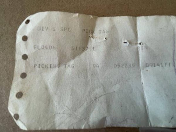 Cessna Terminal Pin S1837-1. New Old Stock - part number S1837-1 (view 4)