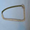 Cessna 182 Left Hand Rear Window Frame With Inside Lower Retainer. Used - part number 0710107-3 (C-182 window frame) (view 1)