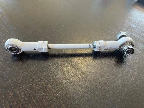 Cessna 310, 320 Main Landing Gear Door Strut Rod Assembly. As Removed - part number 0841000-5
