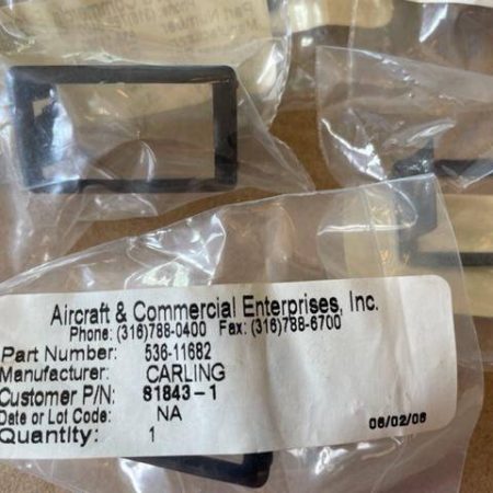 Cessna Metal Switch Mounting Cover. S1843-1. New - part number S1843-1 (Cessna)