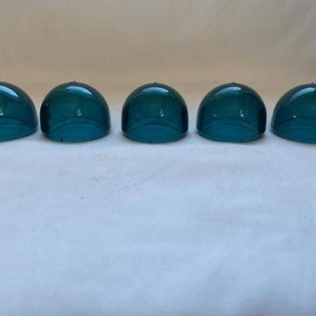 Whelen, Grimes Green Glass Nav Light Lens Cover. 2". New Old Stock - part number W1284G