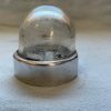 Clear Glass Nav/Strobe Lens Cover With Gasket And Mounting Plate. Used - part number Unknown (view 2)