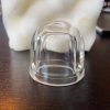 Whelen A612 Glass, Clear, Coated, Magnifying Strobe Lens Cover-NEW - part number 68-2290005-30 (view 1)