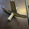 Cessna 172, 180, 182, 185 RIGHT Hand Flap Bellcrank and Push Rod. Used - part number 0523535 (bellcrank) (view 1)