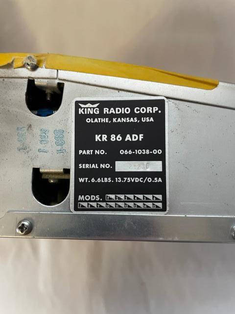 King KR 86 ADF With Tray And Connectors. As Removed - part number 066-1038-00 (view 2)