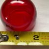 Grimes Whelen 2" Red Glass Nav Lens. New Old Stock - part number A1285 (view 3)