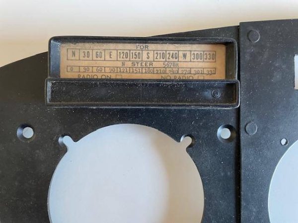 Cessna 182 & 210 LEFT Shock Mounted Instrument Panel. Black Metal, Used - part number 0713621-2 (view 1)