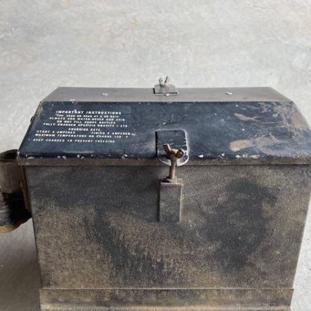 Piper PA28-140 Thru 180 Battery Box And Lid.  Used.