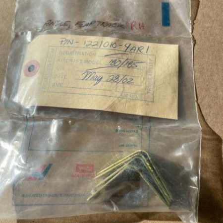 Cessna 180, 185 RIGHT Flap Track Angles. As Removed - part number 1221010-4