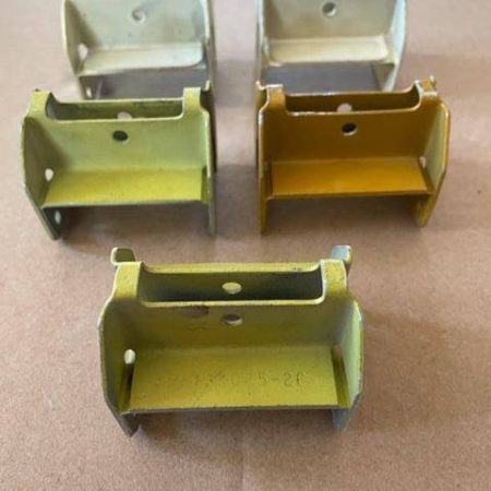 Beechcraft Bonanza & Baron Outboard Aileron Hinge Bracket.  LH or RH.  New Old Stock.