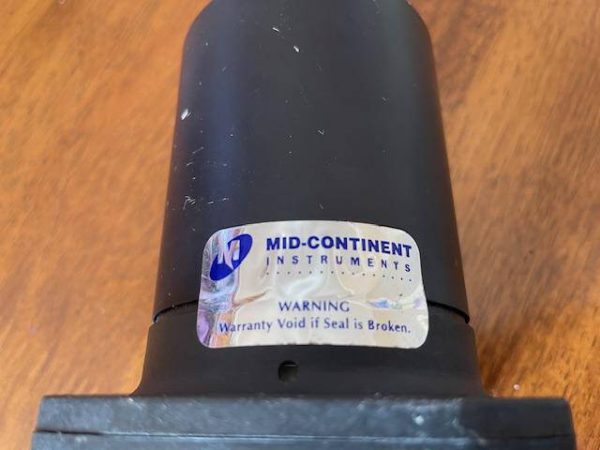 Mid-Continent/Electric Gyro Corp Turn Coordinator. 12-32 VDC. Used - part number 1394T100-7Z (view 6)