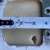 Cessna 182 LEFT Wheel Pant Mounting Plate. Used - part number 0741046-7 (view 3)