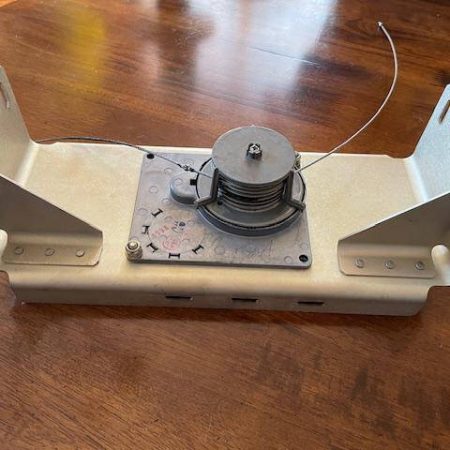 King KM 275 Autopilot YAW Servo Mount And Mounting Bracket.  Used.