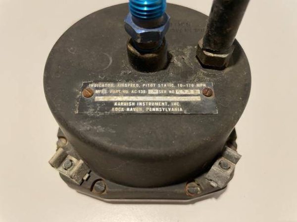 Lake LA4-180 Karnish Instruments Airspeed Indicator, Core - part number AC-138-5 (view 4)