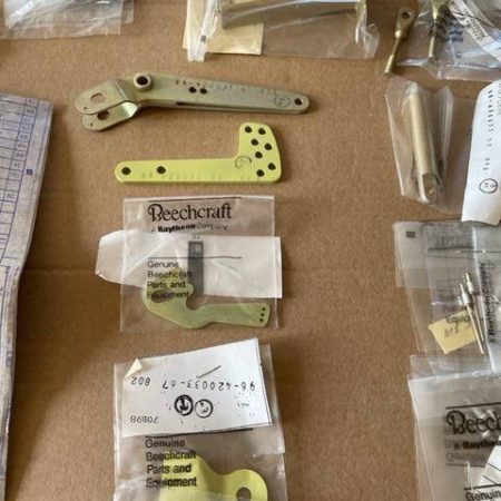 Beechcraft Cabin Door Third Latch Pin Over Center Installation Kit.  NEW.