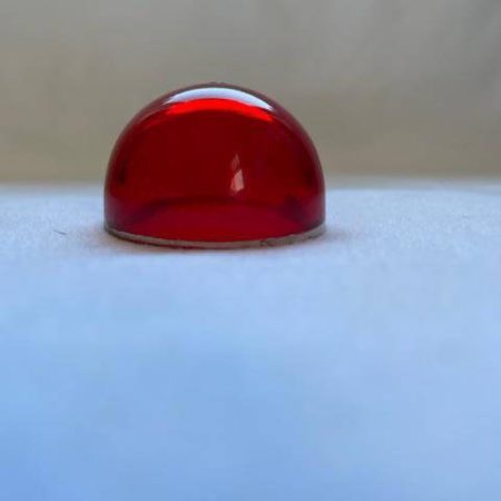 Grimes 2" Red Glass Nav Light Lens Cover. Used - part number A (1285 Grimes)