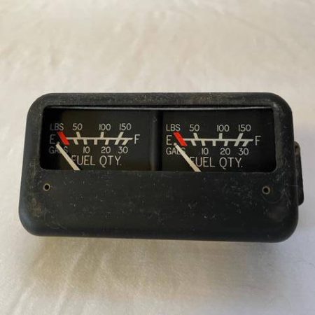 Cessna 207 Fuel Gauge Cluster. 28 Volt Rochester. As Removed - part number C669562-0106