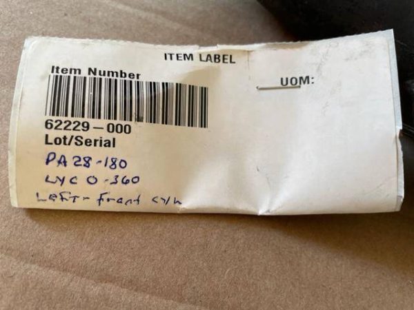Piper PA28-180 Cherokee LEFT FRONT Cylinder Exhaust Collector. New Old Stock - part number 62892-003 or 62229-000 (old PN) (view 3)