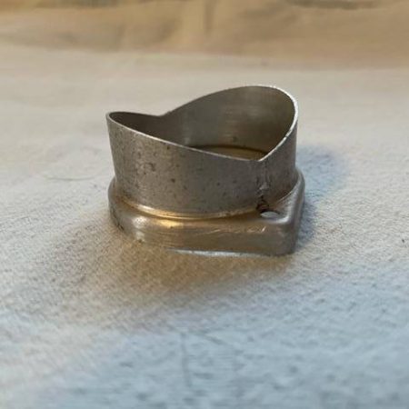 Grimes Model S Heavy Duty Steel Nav Light lens Retainer. Used - part number Model (S Grimes)