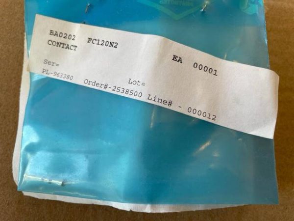 Positronic FC120N2 Contact. New - part number FC120N2 (view 1)