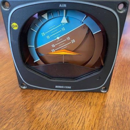 King Bendix KI256 Attitude Indicator With Flight Director.  Form 8130, Used.