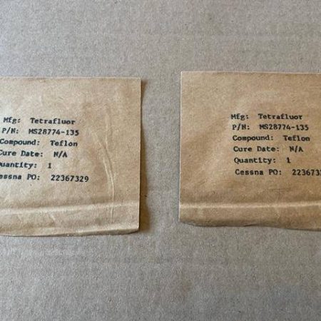 Tetrafluor Teflon Retainer Ring. PN MS28774-135. New Old Stock - part number MS28774-135