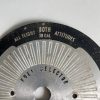 Cessna 172 I & M Fuel Selector Placard. Used - part number 0705048-2 or 0705048-17 or 0716615-7 (for the 1968 I) (view 3)