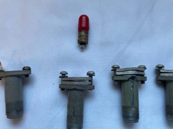 Vintage Cockpit Lights, Quantity 4. Used - part number Unknown (view 1)