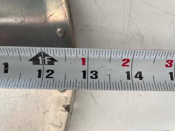 Cessna 180, 185 & 206 McCauley 2-Blade Spinner Aft Bulkhead, NO Fillets. Used - part number 0752041-1 (180 & 185) (view 4)