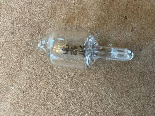 A708-28 Wedge Base Lamp Halogen Bulb. New - part number A708-28
