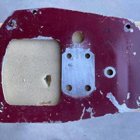 Cessna 182 RIGHT Wheel Pant Mounting Plate. Used - part number 0741046-8