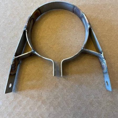 Cessna 210, 337 Welded Exhaust Tail Pipe Support Clamp. New Old Stock - part number 1250259-6