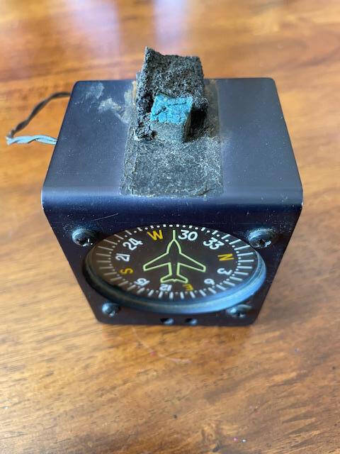 Compass Card Aviation Precision Aviation Vertical Card Magnetic Compass. Used. - Airplane ...